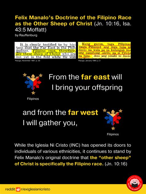 felix manalo doctrines and covenants