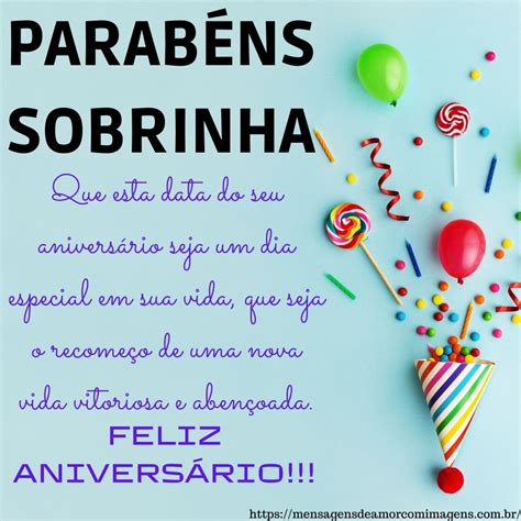 feliz aniversario sobrinha