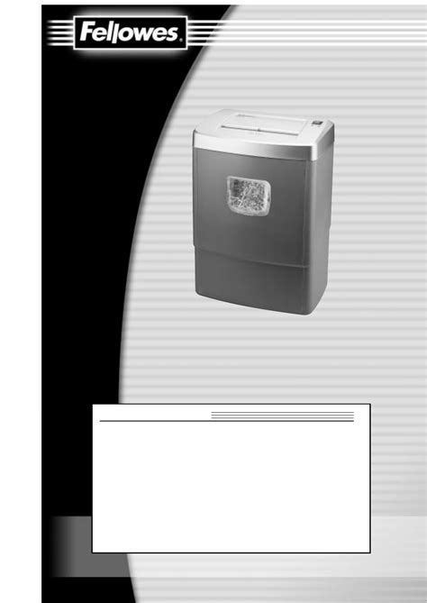 Download Fellowes Dm65C User Guide 