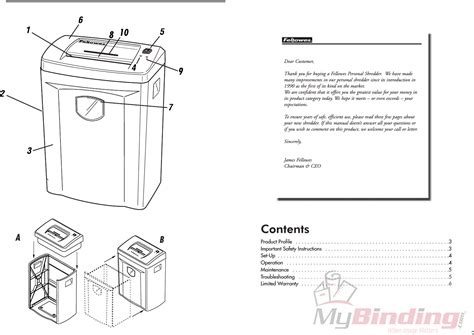 Download Fellowes Ps70 2 User Guide 