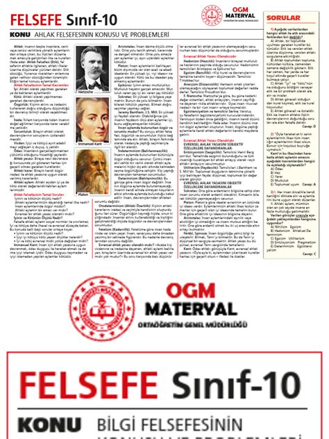 Felsefe 10