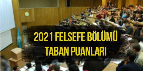 felsefe bölümü sıralama