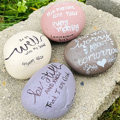 Felting Rocks And Writing Faith Da 039 S Rocks With Writing On Them - Rocks With Writing On Them