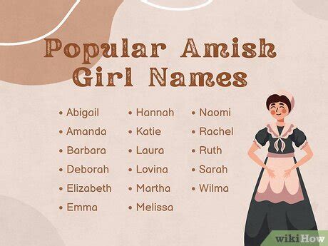 Female Amish Names