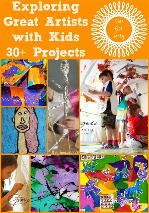 Female Artist Projects For Kids Little Bins For Art And Science For Kids - Art And Science For Kids