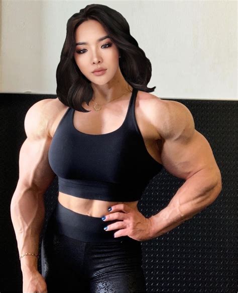 Female asian muscle