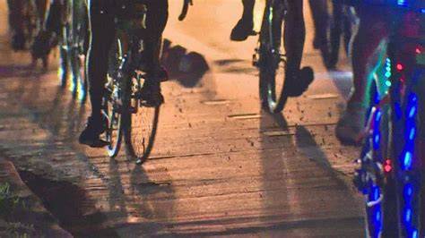 female cyclist nude