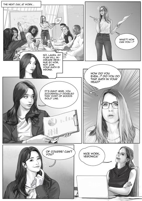 Female Muscle Comic