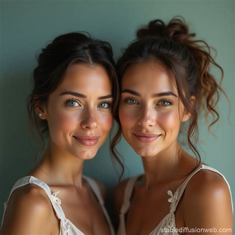 female twins nude