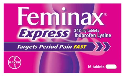 feminax | Feminax Express Period Pain Relief Tablets Diepern