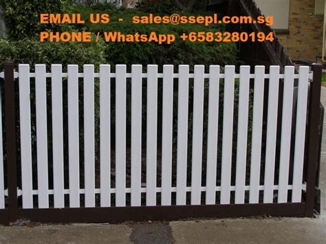 Fencing Singapore Specialized Engineering Pte Ltd Ssepl Com White Fencing - White Fencing