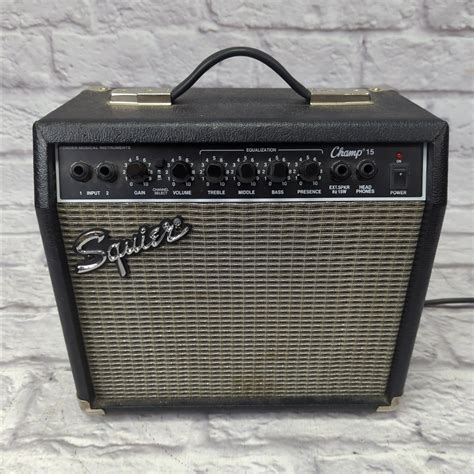 fender squier champ 15 amp manual