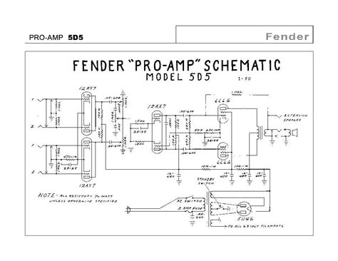 Download Fender Frontman 25R Amplifier Schematics Guide 
