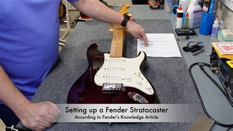 Download Fender Set Up Guide 