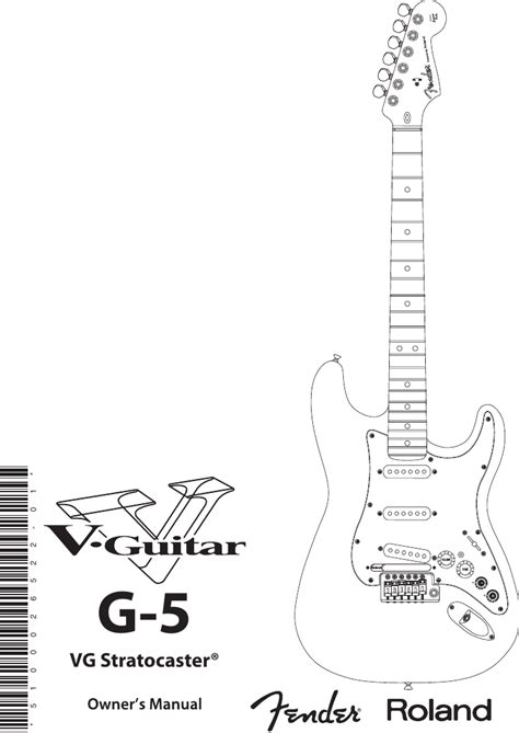 Full Download Fender Stratocaster Vg Users Guide 