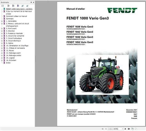 Read Online Fendt Operator Manuals 