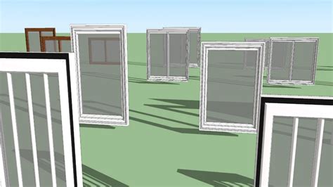 fenetre PVC ou Bois 3D Warehouse