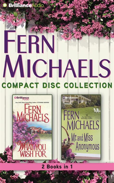 Fern Michaels Cd Collection 2 What You Wish For Mr And Miss Anonymous