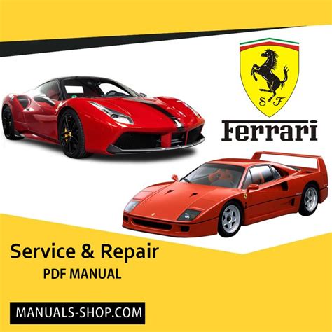Ferrari F50 Workshop Manual
