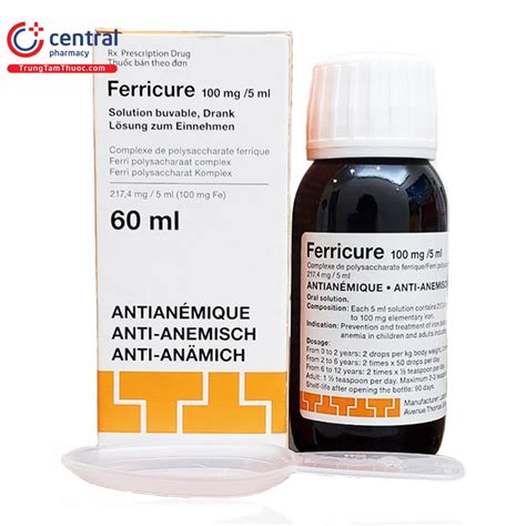 ferricure | Dung dch Ferricure Trenker iu tr thiu