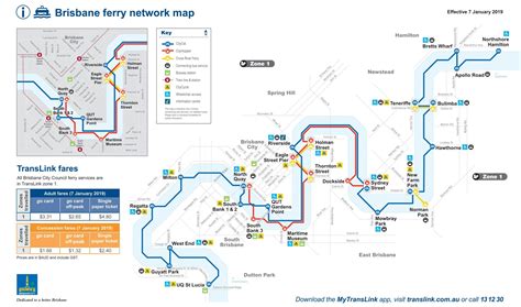 Ferry Timetable Brisbane