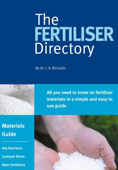 Full Download Fertiliser Directory Materials Guide 