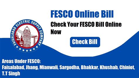 Fesco Online Bill