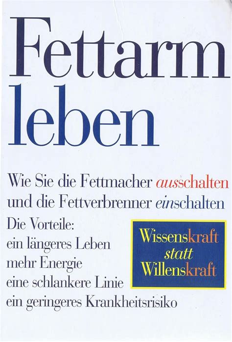 Fettarm Leben