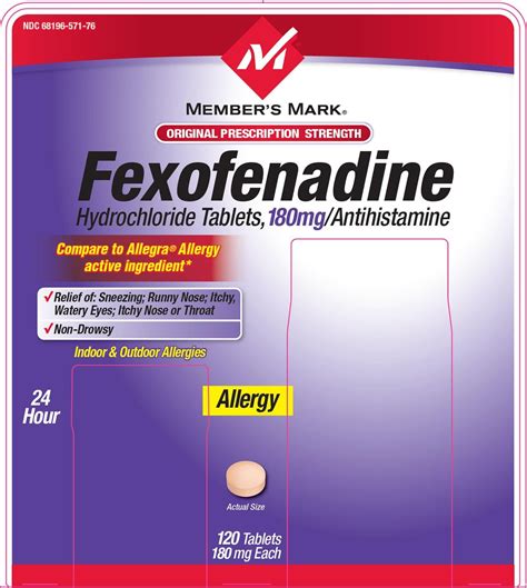 fexofenadine brand name philippines