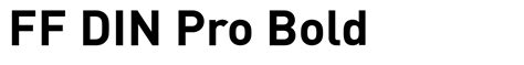 ff din pro bold