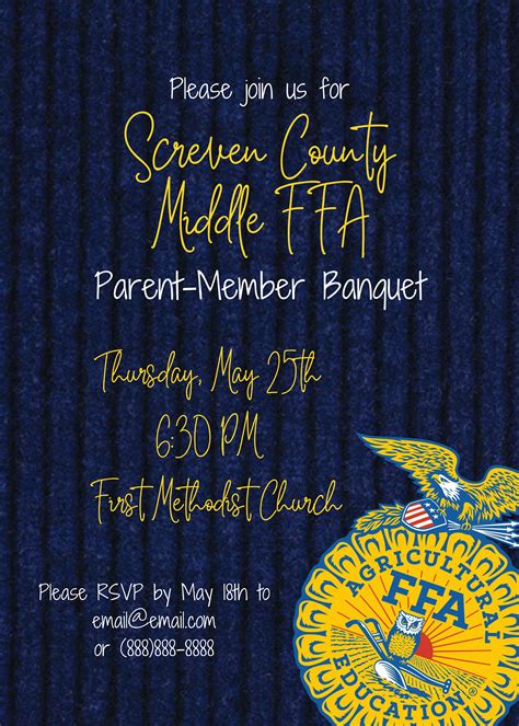 Ffa Banquet Invocation