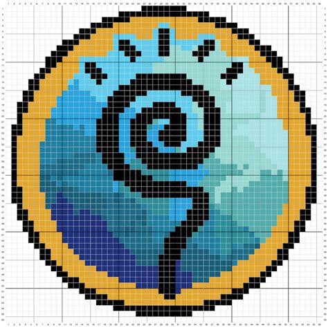 ffa emblem cross stitch pattern