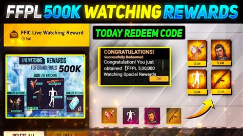Ffpl Redeem Code