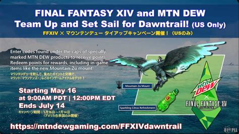 Ffxiv Mt Dew