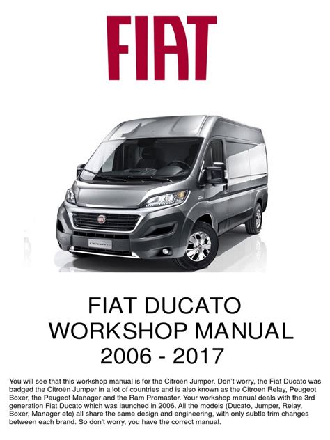Fiat Ducato Workshop Forums