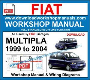 Fiat Multipla Workshop Manual