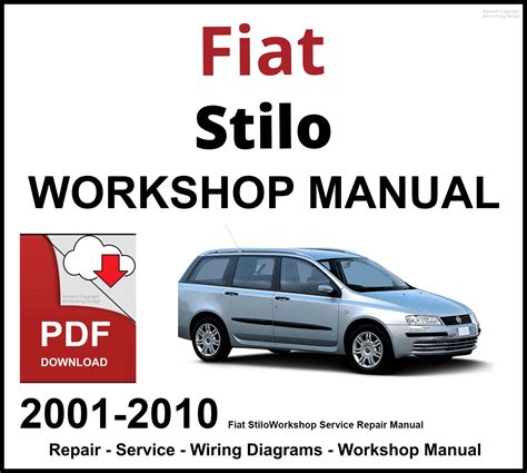 Fiat Stilo Service And Workshop Manual Benchiore