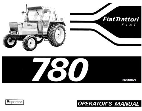 Full Download Fiat 780 Tractor Manual 