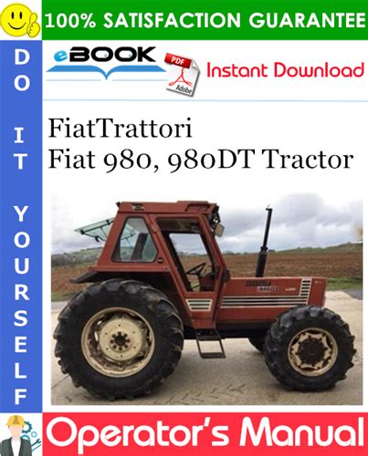 Download Fiat 980 Dt Operators Manual 