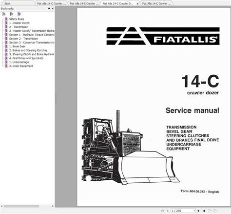 Download Fiat Dozer Manuals 