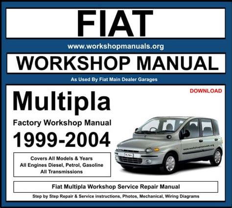 Full Download Fiat Multipla Manual File Type Pdf 