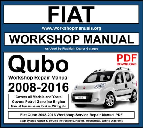 Download Fiat Qubo Service Manual 