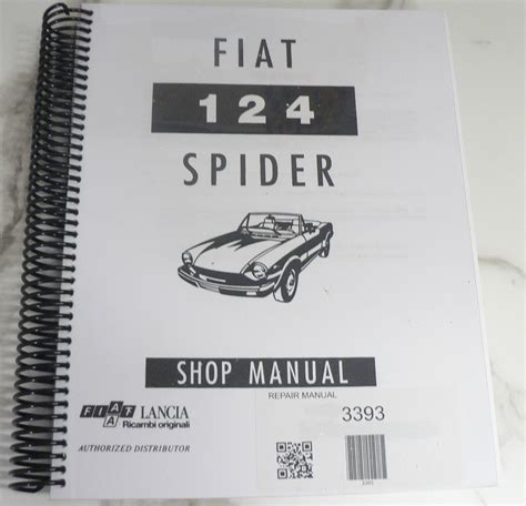 Read Online Fiat Spider Repair Manual 