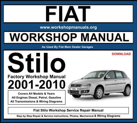 Read Online Fiat Stilo Workshop 