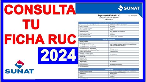 Ficha Ruc 2024
