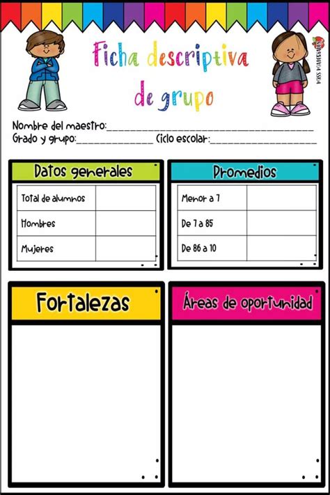 Fichas Descriptivas Primaria