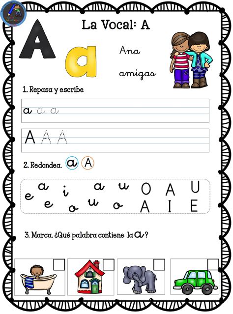 Fichas Educativas para Aprender a Leer: Desarrolla la Alfabetización de los Niños