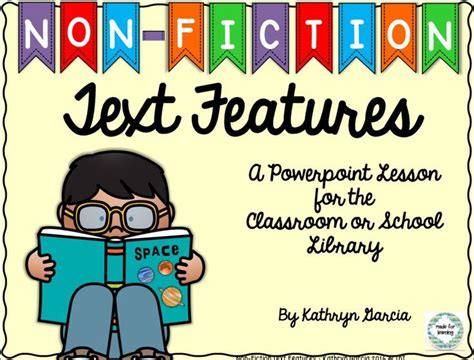 Fiction And Nonfiction Text Features Powerpoint Amp Google Text Structure Powerpoint 8th Grade - Text Structure Powerpoint 8th Grade