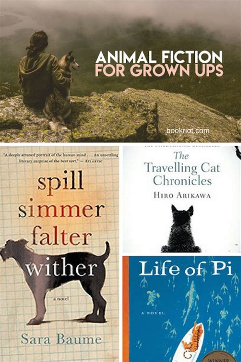 fiction animal books for adults