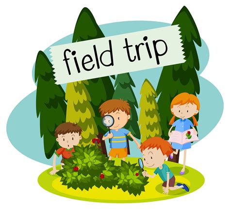 field trip illustration